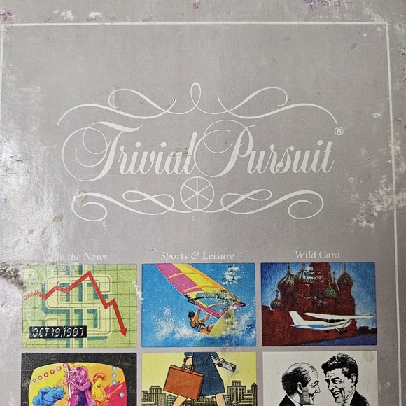 Trivia Pursuit The 1980's Card Set for use with Master Game - Picture 4 of 10
